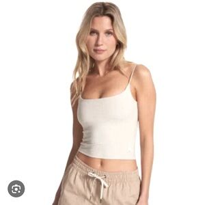 Vuori Lux Cami Suede Heather Size Large